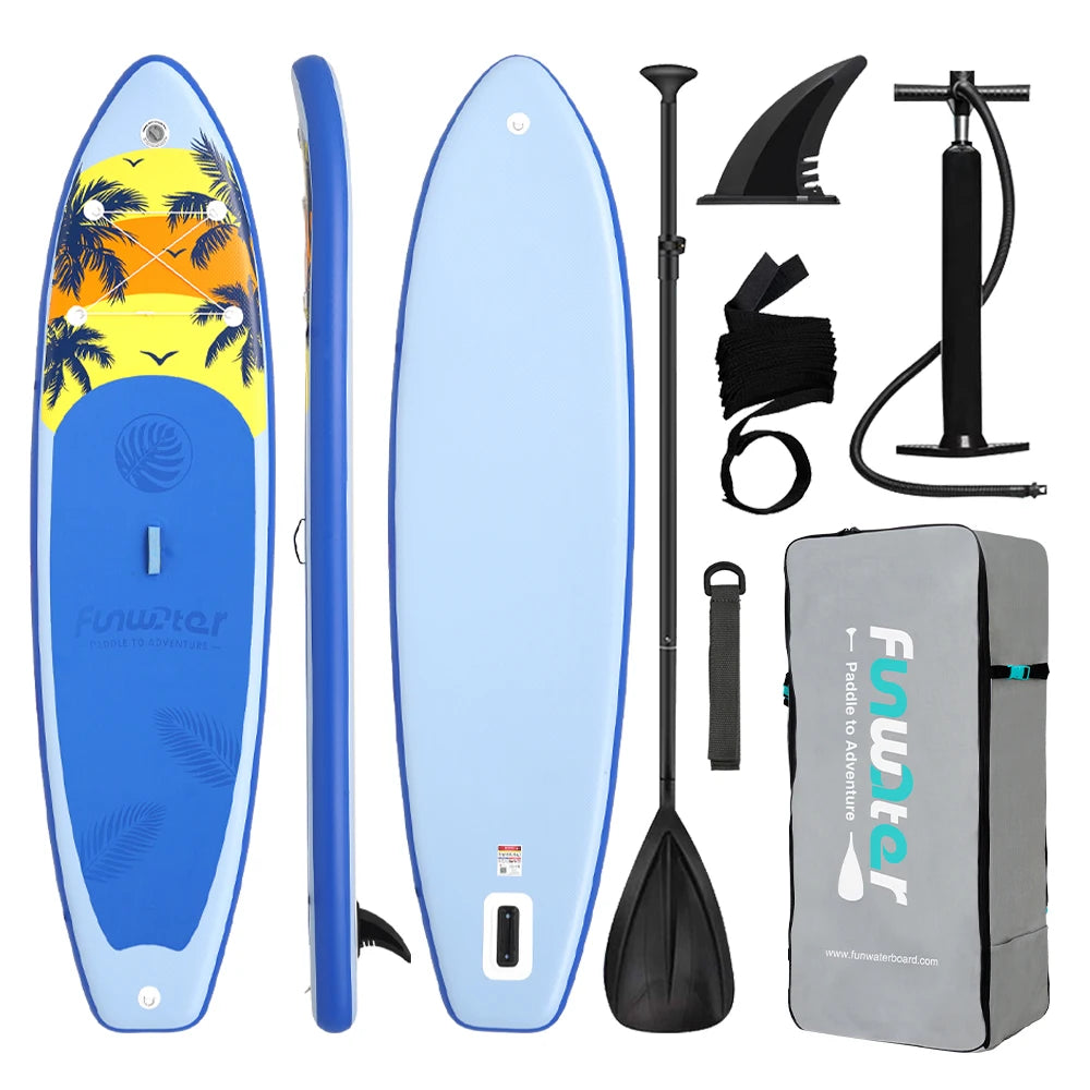 Opblaasbaar SUP Board 335 cm – Stand Up Paddle Board met Accessoires – Antislip & Extra Stabiel