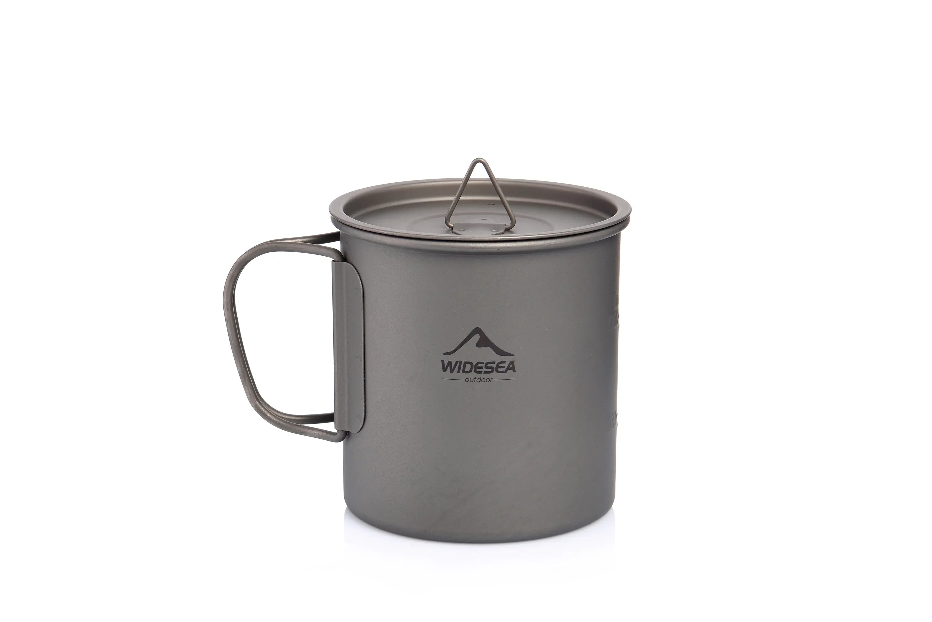 Titanium Campingmok – Inklapbare Outdoor Beker voor Kamperen, Wandelen & Picknick