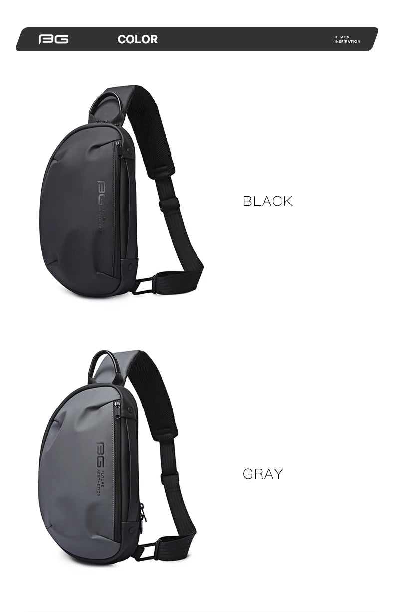 Anti‑Diefstal Crossbody Tas voor Heren – Waterdichte Sling Bag & Multifunctionele Schoudertas voor Reizen, Werk en Dagelijks Gebruik