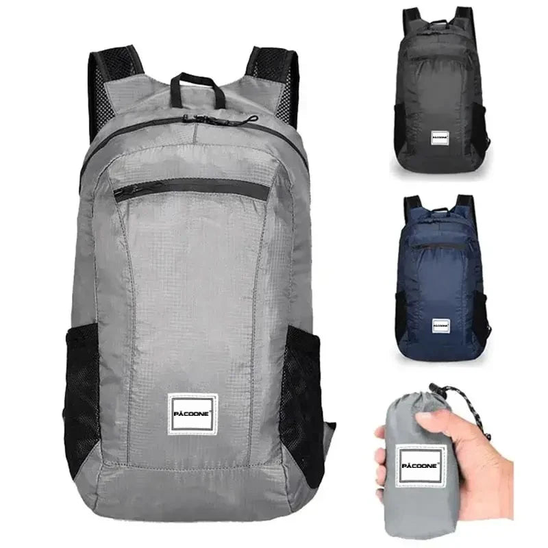 Lichtgewicht 20L Waterdichte Outdoor Wandelrugzak – Opvouwbaar & Multifunctioneel