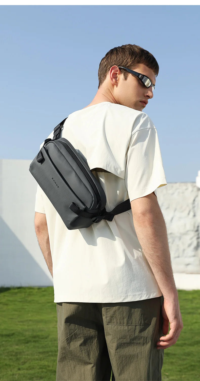 Waterdichte Crossbody Tas – Lichtgewicht Sling‑Schoudertas Voor Dagelijks Gebruik | Unisex Reis‑ & Stadsbag