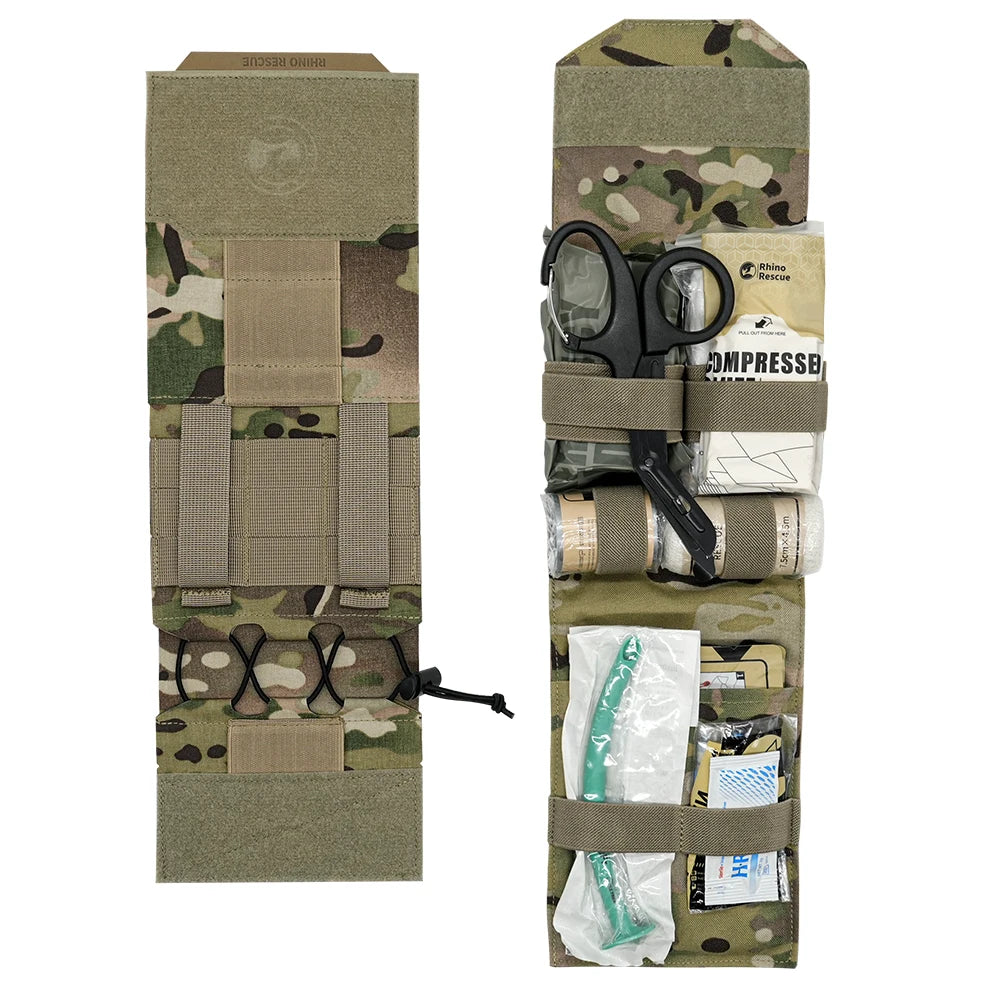 Tactische IFAK MOLLE EHBO-tas – Snelle Medische Toegang & Compact Design