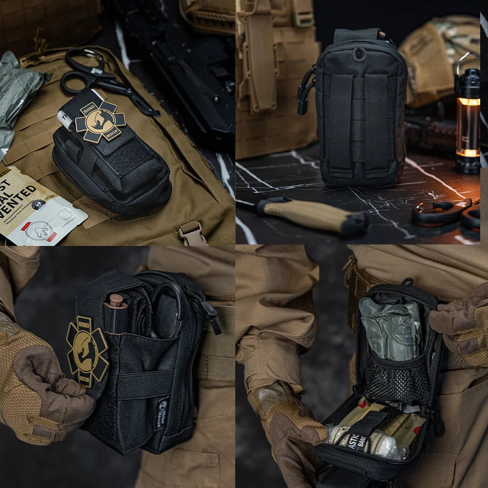 Compacte EDC Trauma & Eerste Hulp Kit – Tourniquet + Drukverband