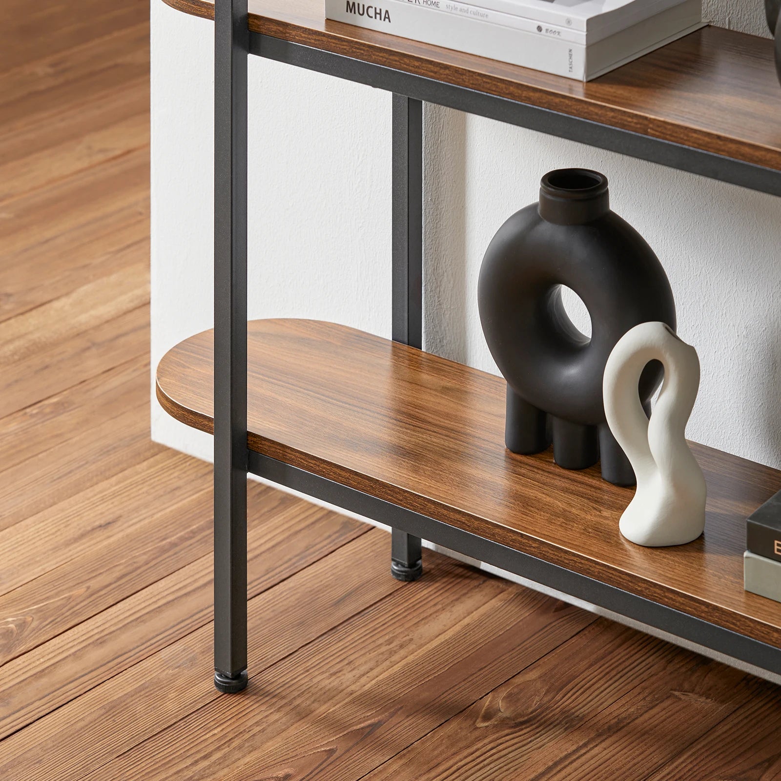 Smalle haltafel console 110 × 86 × 25 cm – smalle bijzettafel voor hal, gang en woonkamer