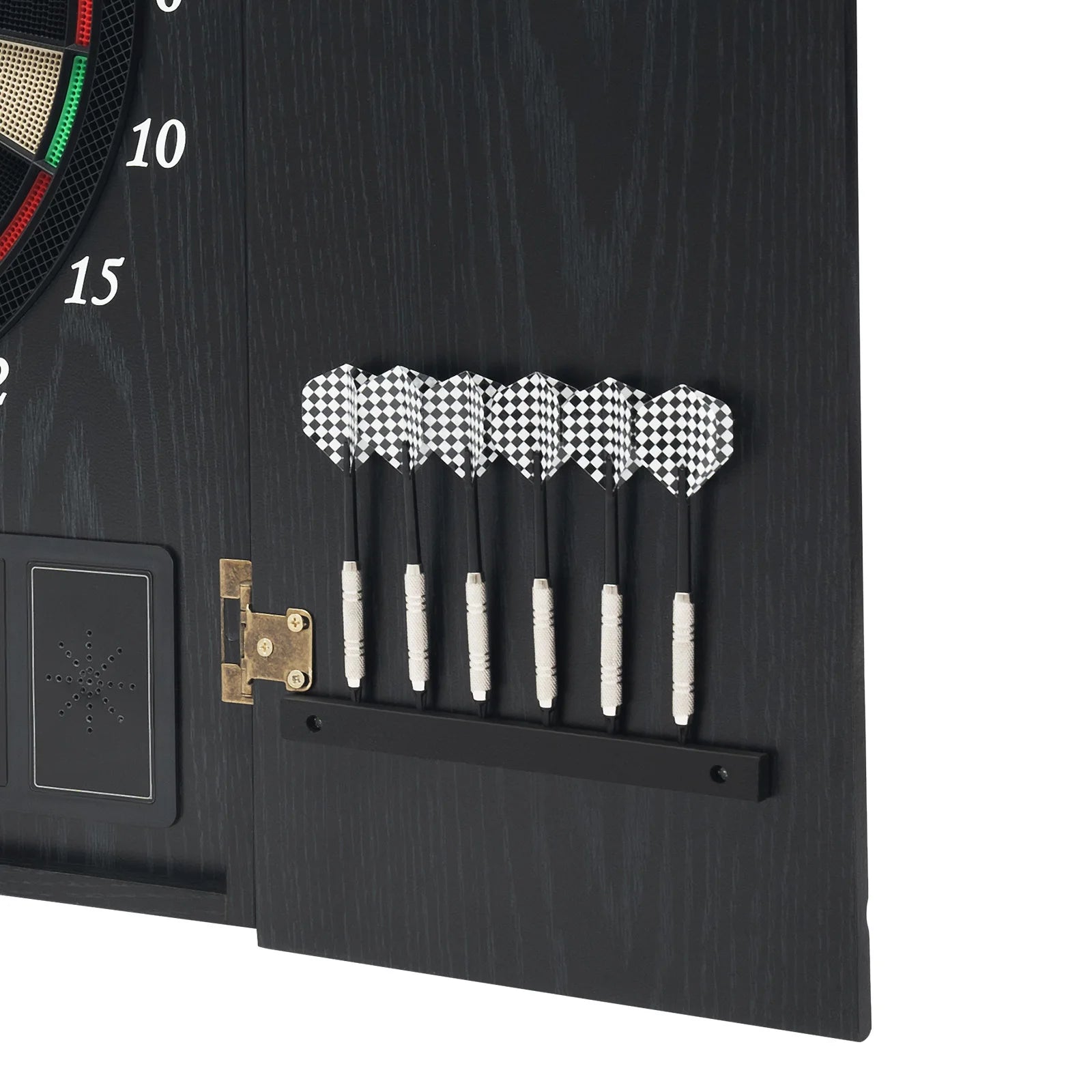 Elektronisch Dartbord met Cabinet – Automatische Score LED Darts Bord Set voor Thuis en Indoor Spellen