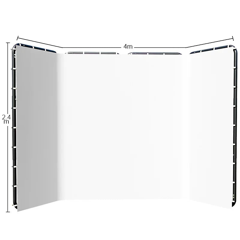 Fotografie Reflector Set 2,6x3M – 5-in-1 Softbox, Paraplu’s, Achtergrondstandaard en LED Studioverlichting voor Professionele Foto’s