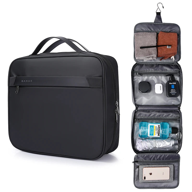 Draagbare Waterdichte Oxford Make‑up & Toilettas – Reizen Cosmetic Organizer Bag