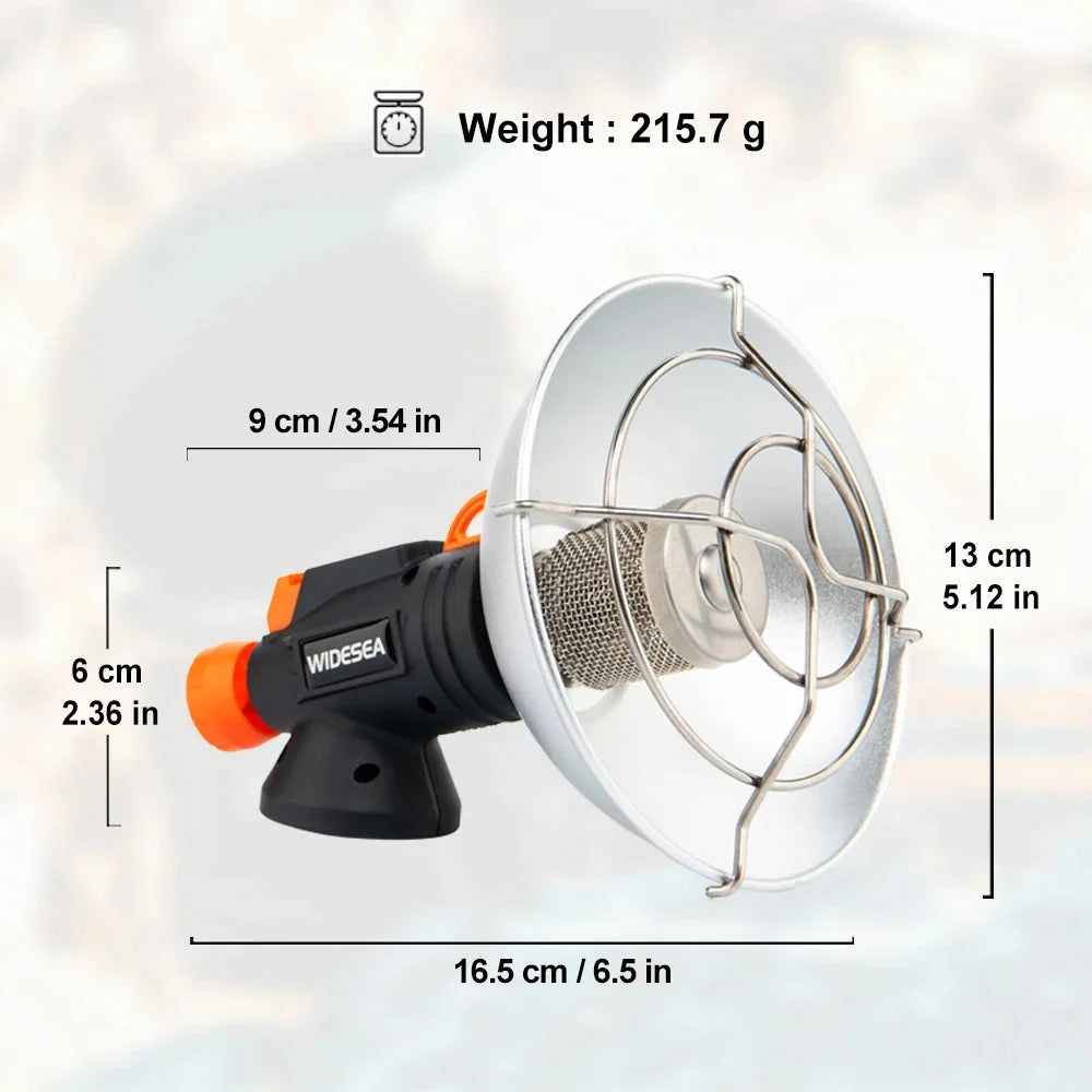 Draagbare Opvouwbare RVS Camping Gasbrander – Compacte Outdoor Kachel Voor Buiten Kamperen & Koken