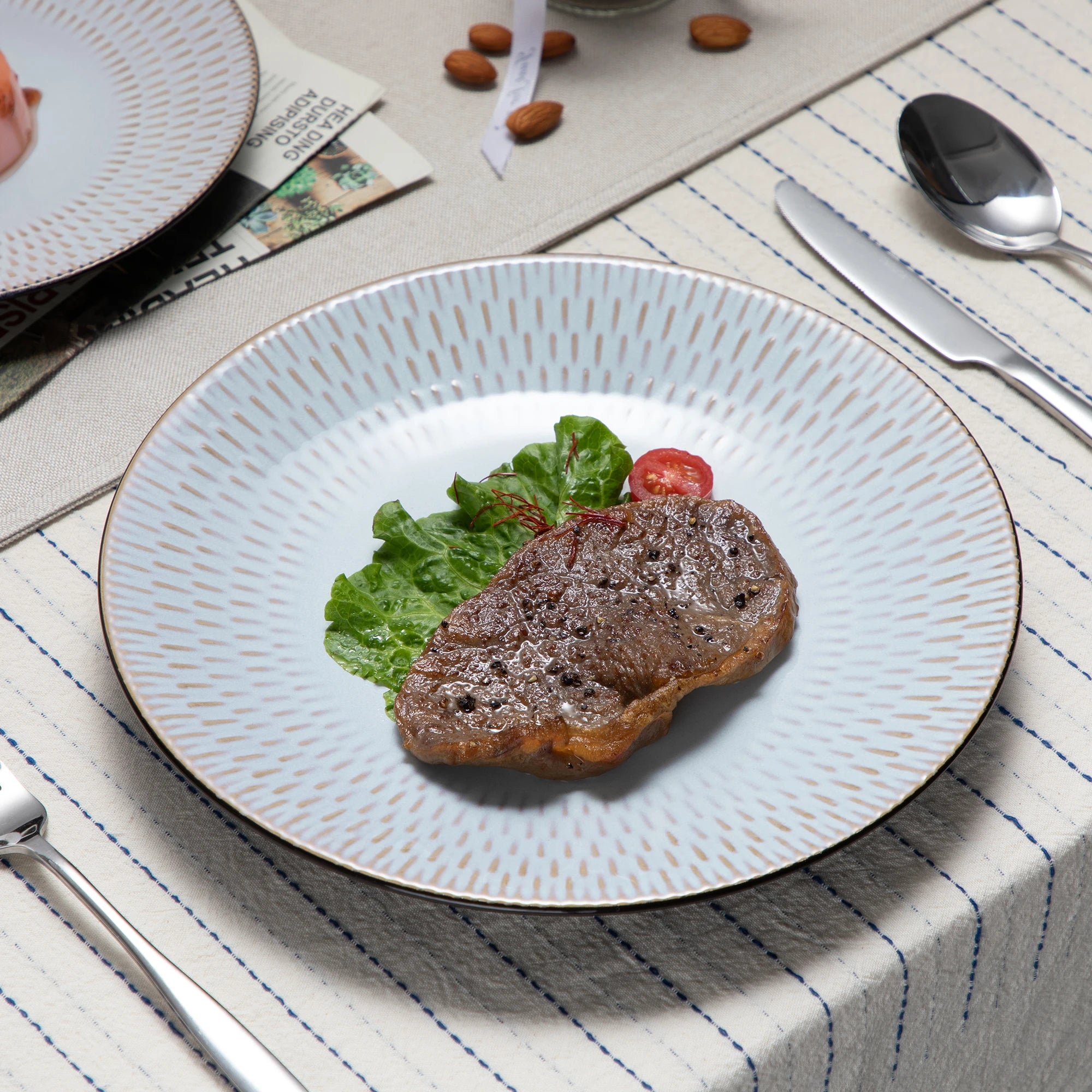 Serviesset Grijs – 16, 32 of 48-delig Steengoed Servies voor 4, 8 of 12 Personen – Modern & Luxe Tafelservies