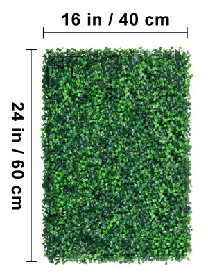 Kunstplant Buxus Muurpaneel Privacy Scherm – Realistische Groene Wanddecoratie voor Binnen & Buiten